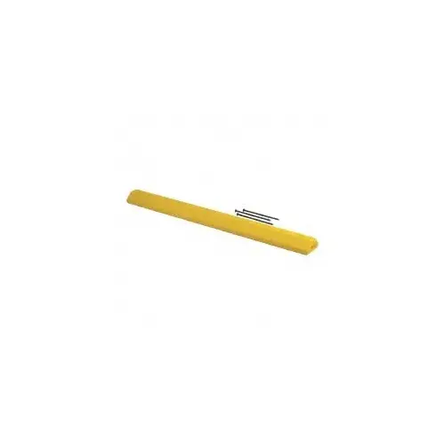 Protective Parking Stop, HDPE, 8 in W x 72 in L x 4 in H, Yellow, Inclues Anchor Kit Protective Parking Stop, HDPE, 8 in W x 72 in L x 4 in H, Yellow, Inclues Anchor Kit