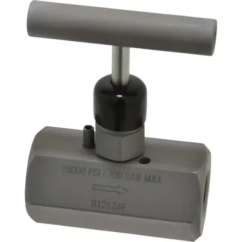 Hydraulic Control Needle Valve: 3/8-18 Inlet, 10,000 Max psi Hydraulic Control Needle Valve: 3/8-18 Inlet, 10,000 Max psi
