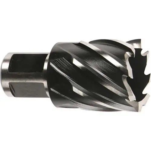 Annular Cutter: 11/16" Dia, 1" Depth of Cut, High Speed Steel Bright/Uncoated Annular Cutter: 11/16" Dia, 1" Depth of Cut, High Speed Steel Bright/Uncoated