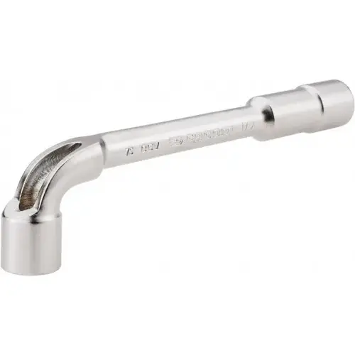 1/2", 6 Point, Satin Chrome Coated, 90 degree Offset Socket Wrench