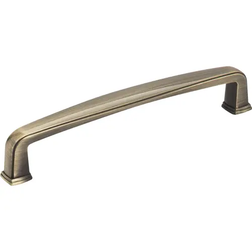 Milan 1 128 mm Center-to-Center Bar Pull Brushed Antique Brass Milan 1 128 mm Center-to-Center Bar Pull Brushed Antique Brass