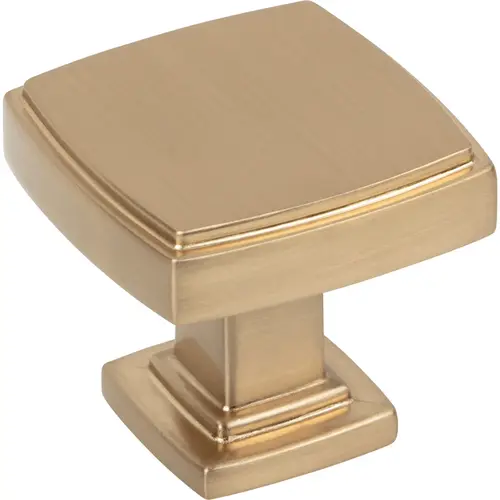 Renzo 1-1/4" Diameter Square Knob Satin Bronze Renzo 1-1/4" Diameter Square Knob Satin Bronze