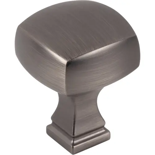 Audrey 1-1/8" Diameter Square Knob Brushed Pewter Audrey 1-1/8" Diameter Square Knob Brushed Pewter