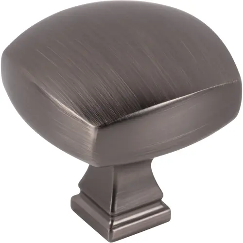 Audrey 1-3/8" Diameter Square Knob Brushed Pewter Audrey 1-3/8" Diameter Square Knob Brushed Pewter