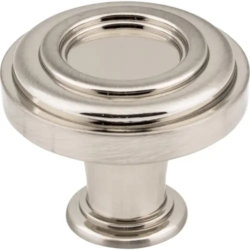 Lafayette 1-3/8" Diameter Mushroom Knob Satin Nickel