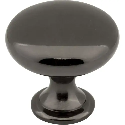 Madison 1-3/16" Diameter Mushroom Knob Black Nickel Madison 1-3/16" Diameter Mushroom Knob Black Nickel