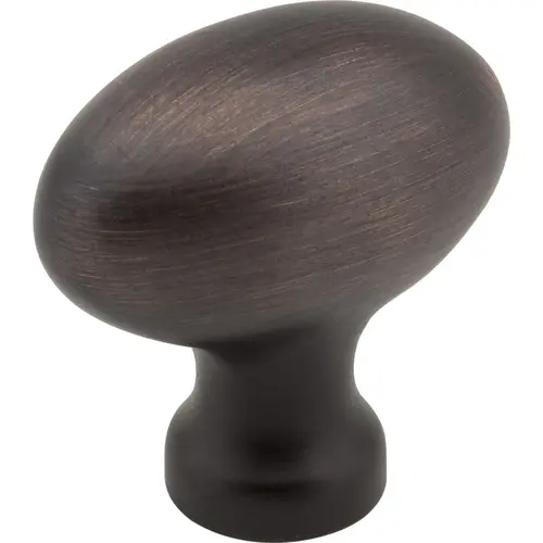 Lyon 1-9/16" Length Oval Knob Brushed Oil Rubbed Bronze Lyon 1-9/16" Length Oval Knob Brushed Oil Rubbed Bronze