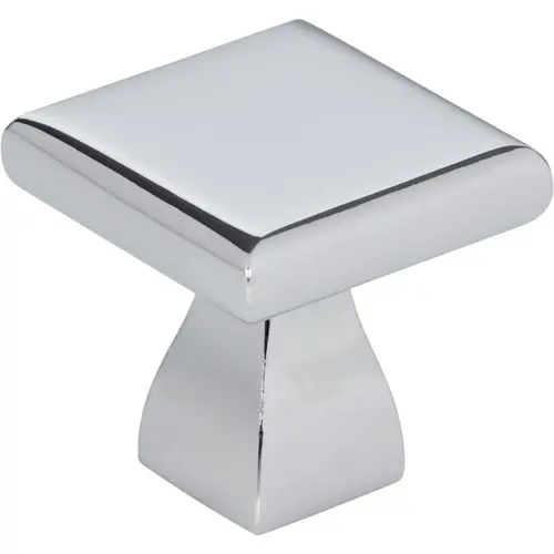 Hadly 1" Length Square Knob Polished Chrome Hadly 1" Length Square Knob Polished Chrome