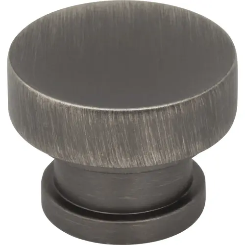 Elara 1-1/4" Diameter Round Knob Brushed Pewter Elara 1-1/4" Diameter Round Knob Brushed Pewter