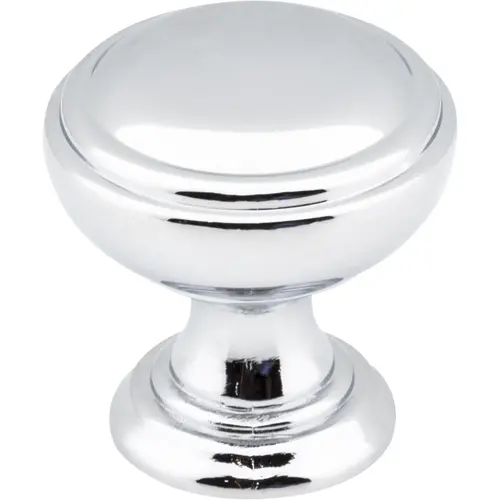 Tiffany 1-1/4" Diameter Mushroom Knob Polished Chrome Tiffany 1-1/4" Diameter Mushroom Knob Polished Chrome