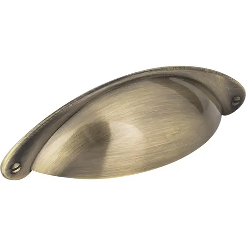 Lyon 3" Center-to-Center Cup/Bin Pull Brushed Antique Brass Lyon 3" Center-to-Center Cup/Bin Pull Brushed Antique Brass
