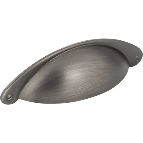 Lyon 3" Center-to-Center Cup/Bin Pull Brushed Pewter Lyon 3" Center-to-Center Cup/Bin Pull Brushed Pewter