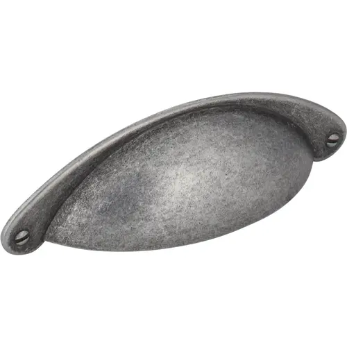 Lyon 3" Center-to-Center Cup/Bin Pull Distressed Antique Silver Lyon 3" Center-to-Center Cup/Bin Pull Distressed Antique Silver