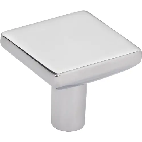 Walker 1 1-1/4" Length Square Knob Polished Chrome Walker 1 1-1/4" Length Square Knob Polished Chrome
