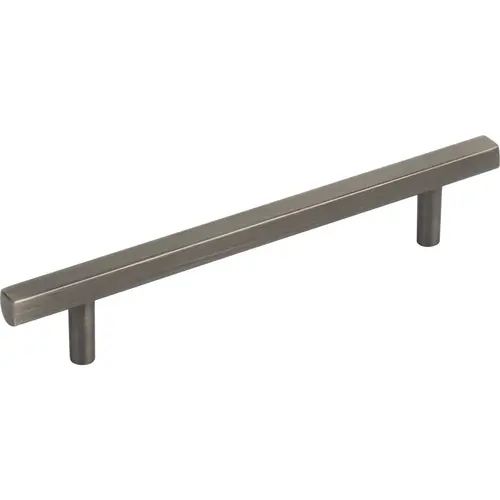 Dominique 128 mm Center-to-Center Bar Pull Brushed Pewter Dominique 128 mm Center-to-Center Bar Pull Brushed Pewter