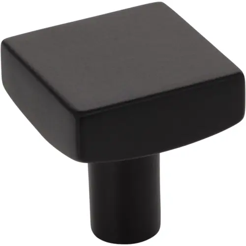 Dominique 1-1/8" Length Square Knob Matte Black Dominique 1-1/8" Length Square Knob Matte Black