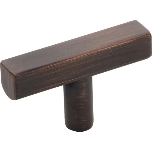 Dominique 2" Length Bar Knob Brushed Oil Rubbed Bronze Dominique 2" Length Bar Knob Brushed Oil Rubbed Bronze