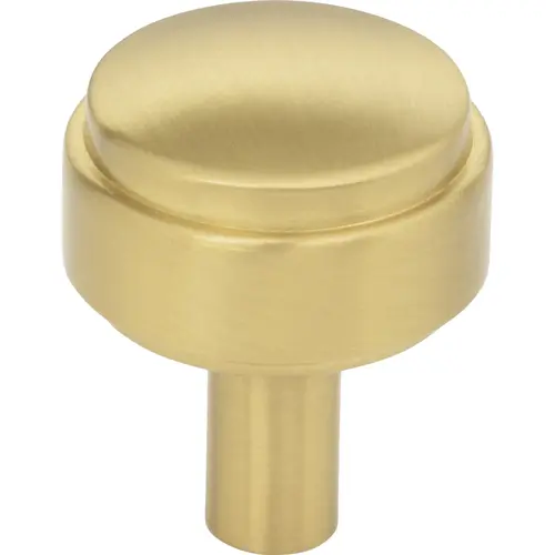 Hayworth 1-1/8" Diameter Mushroom Knob Brushed Gold Hayworth 1-1/8" Diameter Mushroom Knob Brushed Gold
