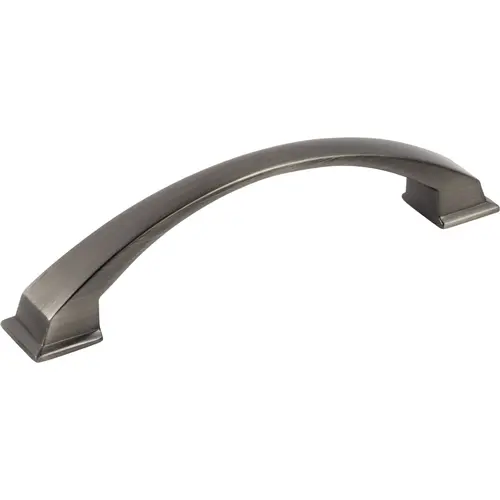 Roman 128 mm Center-to-Center Arch Pull Brushed Pewter Roman 128 mm Center-to-Center Arch Pull Brushed Pewter