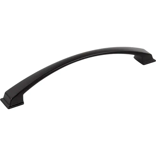Roman 192 mm Center-to-Center Arch Pull Matte Black Roman 192 mm Center-to-Center Arch Pull Matte Black