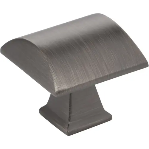 Roman 1-1/4" Length Square Knob Brushed Pewter Roman 1-1/4" Length Square Knob Brushed Pewter