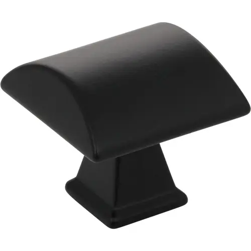 Roman 1-1/4" Length Square Knob Matte Black Roman 1-1/4" Length Square Knob Matte Black