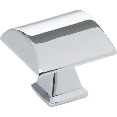 Roman 1-1/4" Length Square Knob Polished Chrome Roman 1-1/4" Length Square Knob Polished Chrome