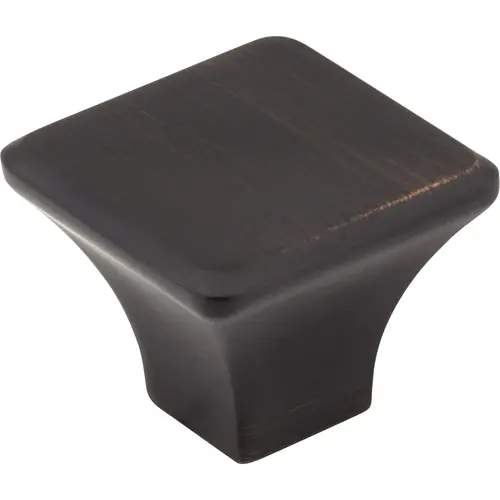 Marlo 1-1/4" Length Square Knob Brushed Oil Rubbed Bronze Marlo 1-1/4" Length Square Knob Brushed Oil Rubbed Bronze