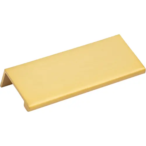 Edgefield 76 mm Center-to-Center Finger Pull Aluminum Brushed Gold Edgefield 76 mm Center-to-Center Finger Pull Aluminum Brushed Gold