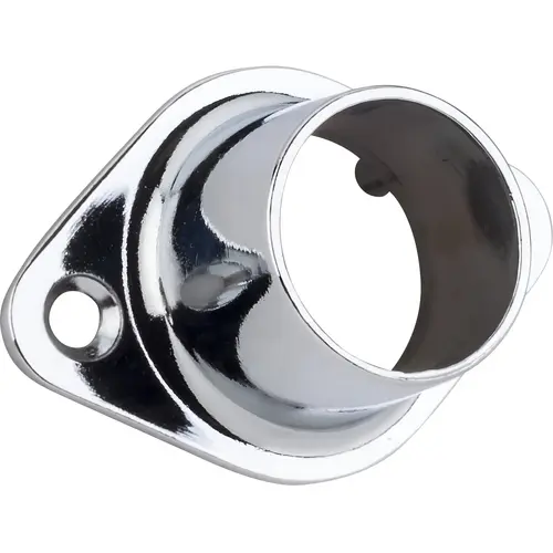 Hardware Resources M7260 Chrome Closed Screw-In Mounting Bracket for 1" and 1-1/16" Round Closet Rods Chrome Closed Screw-In Mounting Bracket for 1" and 1-1/16" Round Closet Rods