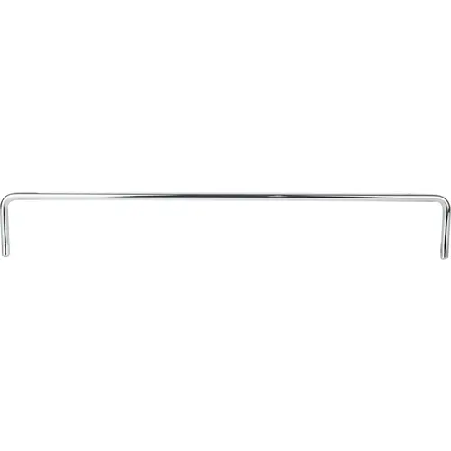 12-1/4" Metal Shelf Rail Polished Chrome