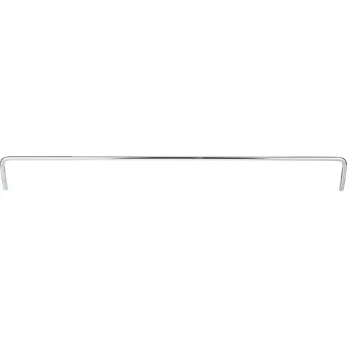 17-7/16" Metal Shelf Rail Polished Chrome