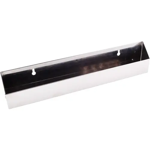 14-13/16" Slim Depth Stainless Steel Tip-Out Tray for Sink Front 14-13/16" Slim Depth Stainless Steel Tip-Out Tray for Sink Front