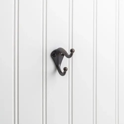 Wall Double Hook Brushed Oil Rubbed Bronze Wall Double Hook Brushed Oil Rubbed Bronze