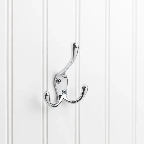 Wall Triple Hook Polished Chrome Wall Triple Hook Polished Chrome