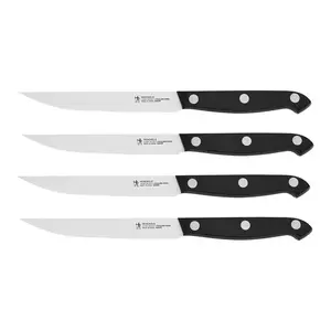 Zwilling J.A Henckels 39323-100 Everedge Plus Series Steak Knife Set, Stainless Steel Blade