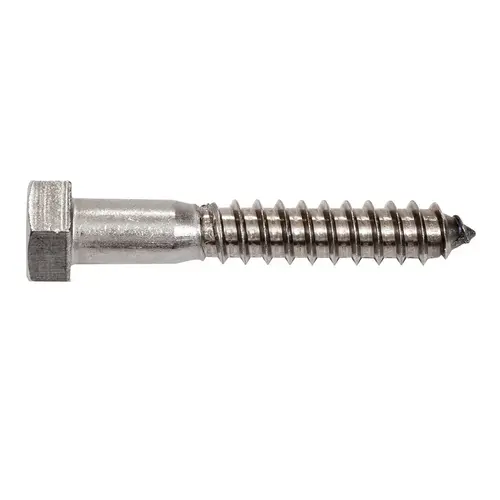Stainless Steel Hex Head Screws for Wood Substrate - pack of 5 Stainless Steel Hex Head Screws for Wood Substrate - pack of 5