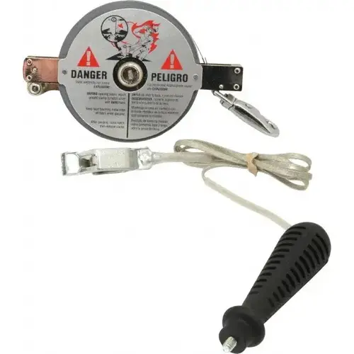 Atlas  Oil Gauging Tape, 1/2 in W x 50 ft L, D1, Chrome Clad /Nubian  Double-Duty, Used with 590 Plumb Bob