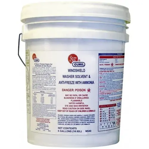 WINDSHIELD WASHING FLUID W/ANTI-FREEZE