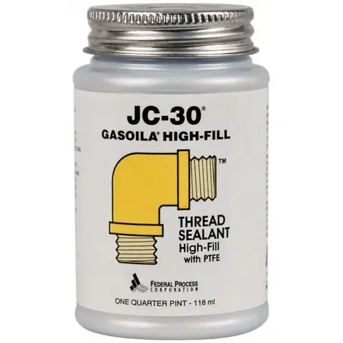 Pipe Thread Sealant: Oyster White, 1/4 pt Can - pack of 24 Pipe Thread Sealant: Oyster White, 1/4 pt Can - pack of 24