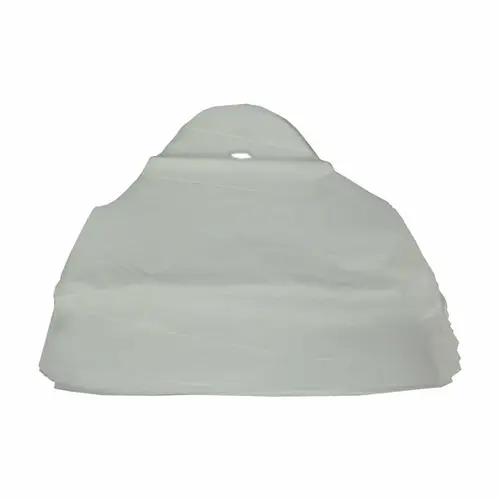 PLASTIC BAG WHITE CUT-OUT 19X19X9.5