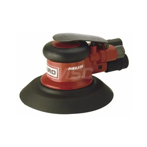 Air Orbital Sander: Round, 6" Pad, 12,000 OPM Air Orbital Sander: Round, 6" Pad, 12,000 OPM