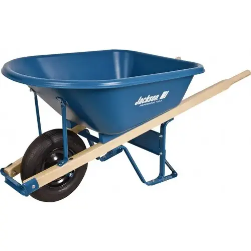 5.75 Cu Ft Capacity Wheelbarrow with 16" Pneumatic Wheel