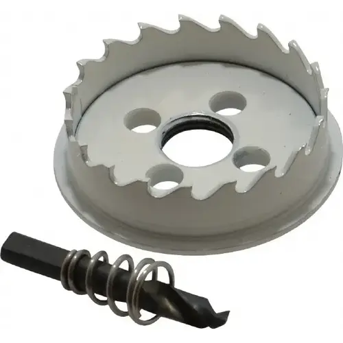 Hole Saw: 2-1/8" Saw Dia, 1/2" Cut Depth