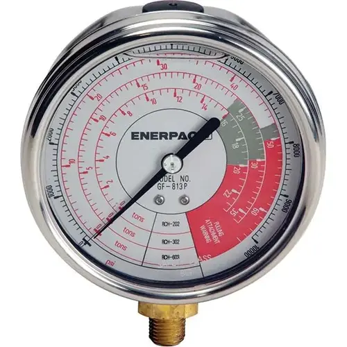 10,000 psi Glycerine-Filled Hydraulic Pressure Gauge 10,000 psi Glycerine-Filled Hydraulic Pressure Gauge