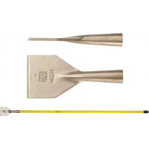 Stiff Aluminum Bronze Alloy Chisel Scraper Stiff Aluminum Bronze Alloy Chisel Scraper