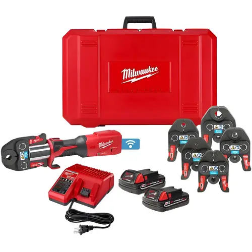 M18    Force Logic    Press Tool Kit With 1/4"-7/8" Streamline    ACR Jaws