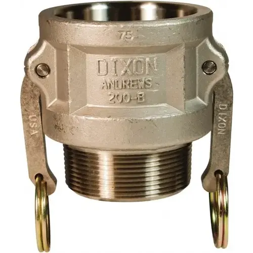 Cam & Groove Coupling: 2"