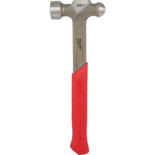 Ball Pein & Cross Pein Hammers; Head Weight (Oz): 24 ; Handle Material: Steel ; Head Material: Steel ; Handle Length (Decimal Inch): 12 ; Overall Length (Decimal Inch): 13.9200 ; Head Length (Decimal Inch): 1.6000 Ball Pein & Cross Pein Hammers; Head Weight (Oz): 24 ; Handle Material: Steel ; Head Material: Steel ; Handle Length (Decimal Inch): 12 ; Overall Length (Decimal Inch): 13.9200 ; Head Length (Decimal Inch): 1.6000
