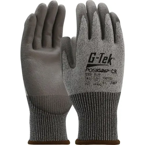 Cut-Resistant Gloves: Size M, ANSI Cut A3, Polyurethan - 2 per pack x12 packs Cut-Resistant Gloves: Size M, ANSI Cut A3, Polyurethan - 2 per pack x12 packs
